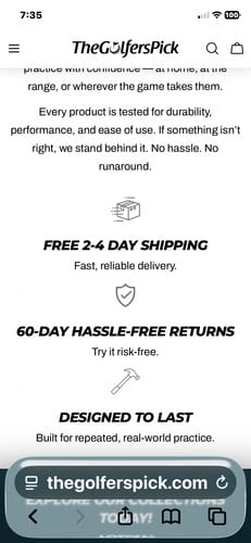 Customer photo review of Golf Net Pro 10x7 ft | Golf Hitting Net