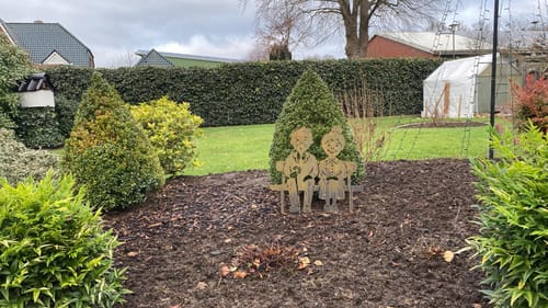 Customer photo review of Gartenstecker Oma & Opa