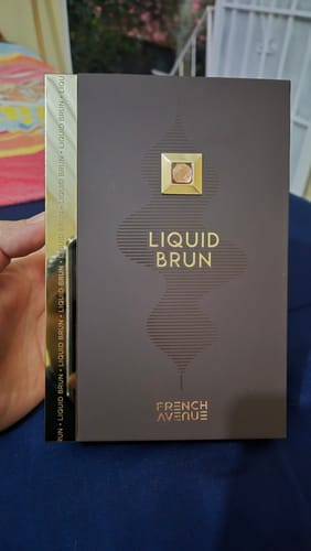 Reseña con foto de un cliente sobre Perfume Liquid Brun 100ml EDP