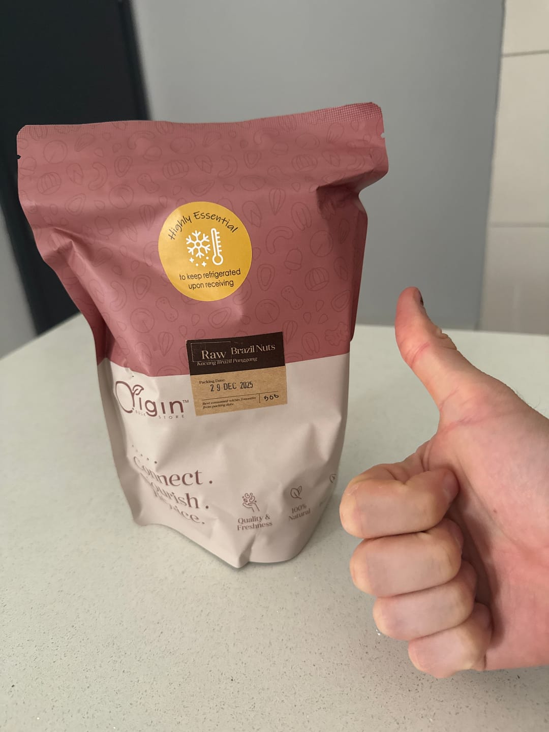 Customer photo review of Raw Brazil Nuts