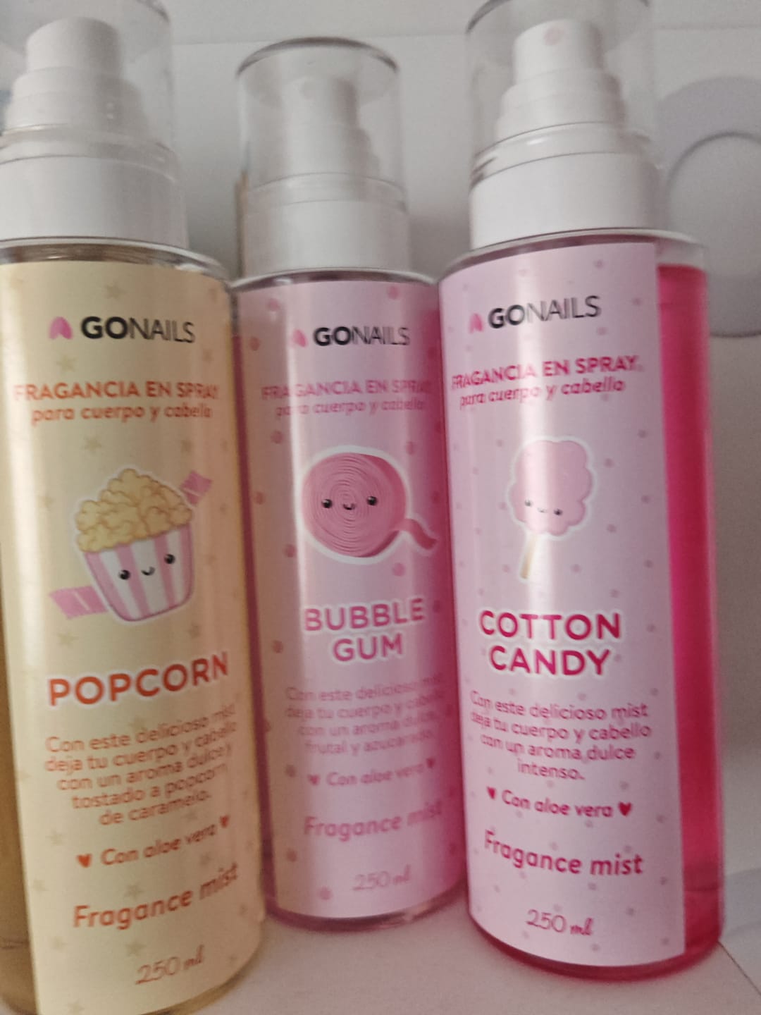 Customer photo review of Fragancia Corporal - Popcorn