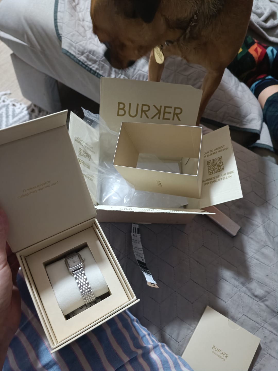 Customer photo review of Macy Petite Silver White