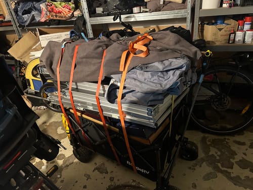 Customer photo review of BougeRV elektrischer bollerwagen für Camping, bollerwagen faltbar