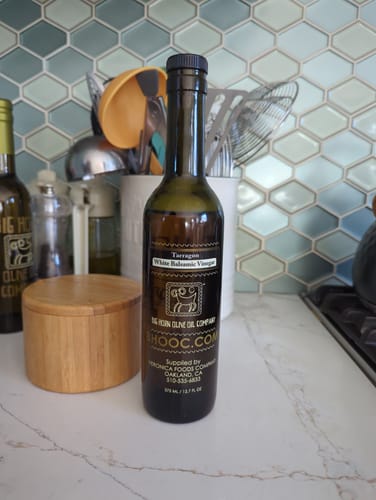 Customer photo review of Tarragon White Balsamic Vinegar