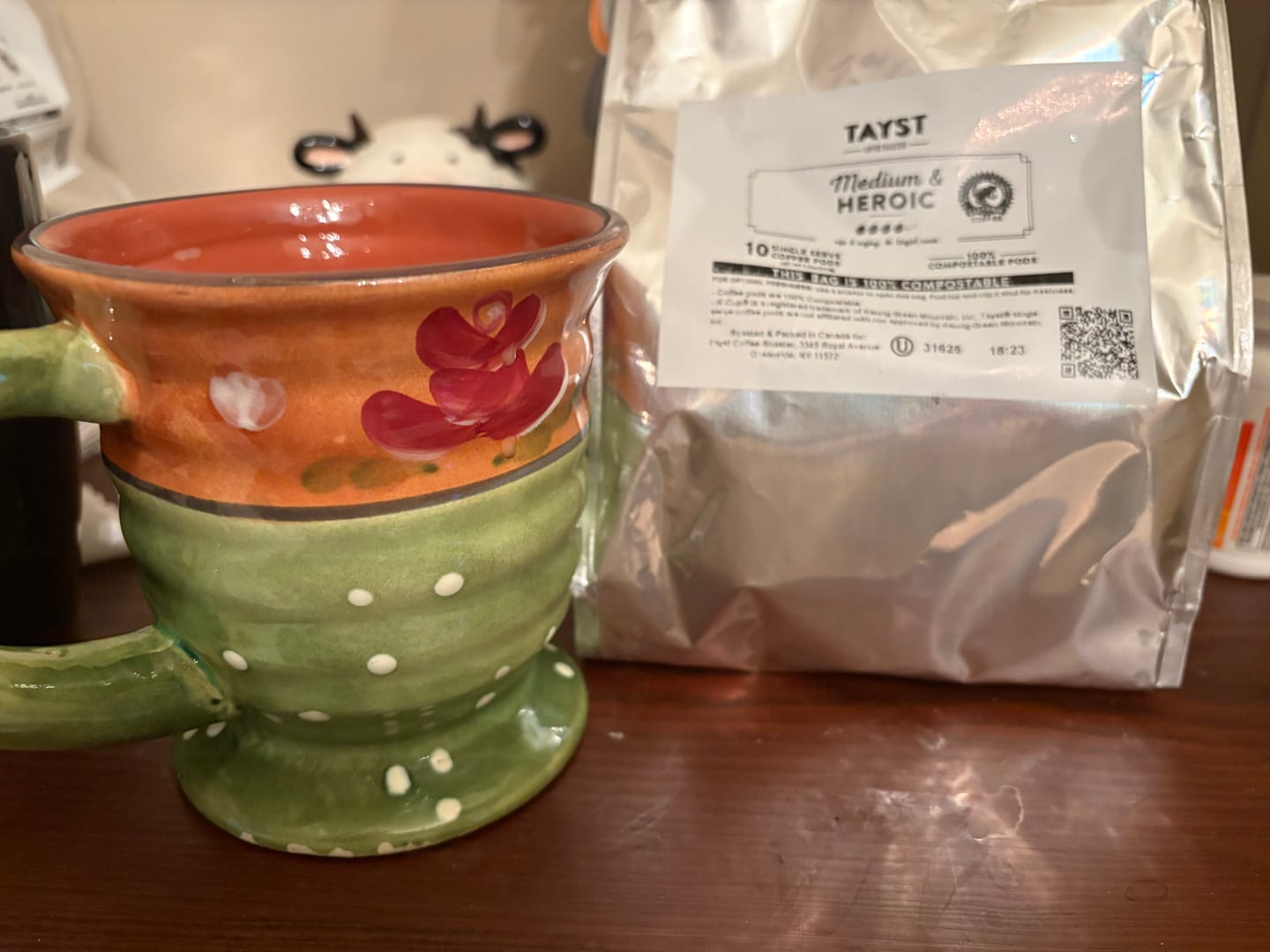Customer photo review of Bold & Brilliant Coffee Pods