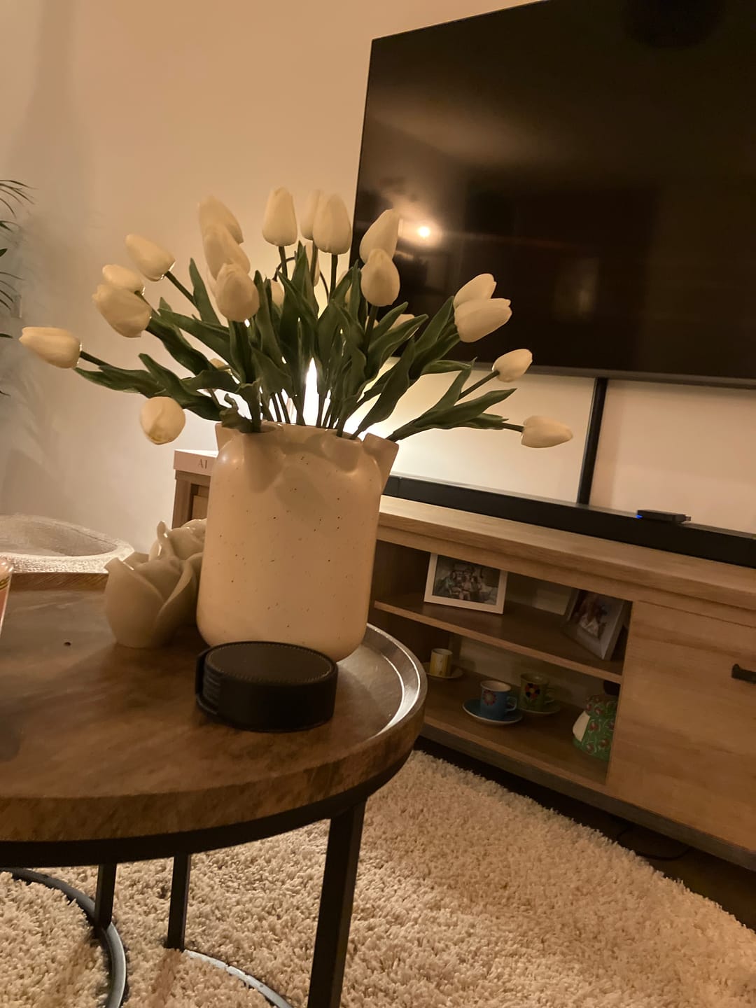 Customer photo review of Tulpen Boeket - Wit (25 stengels)