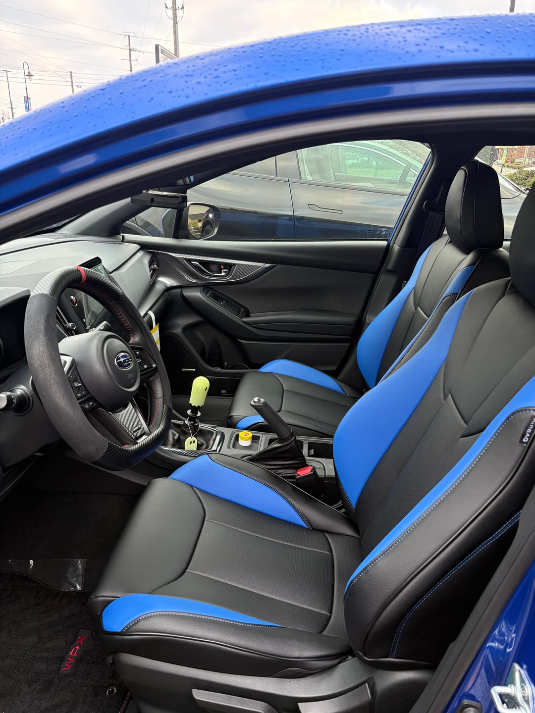 Customer photo review of 2022+ Subaru WRX Premium Custom Seat Covers