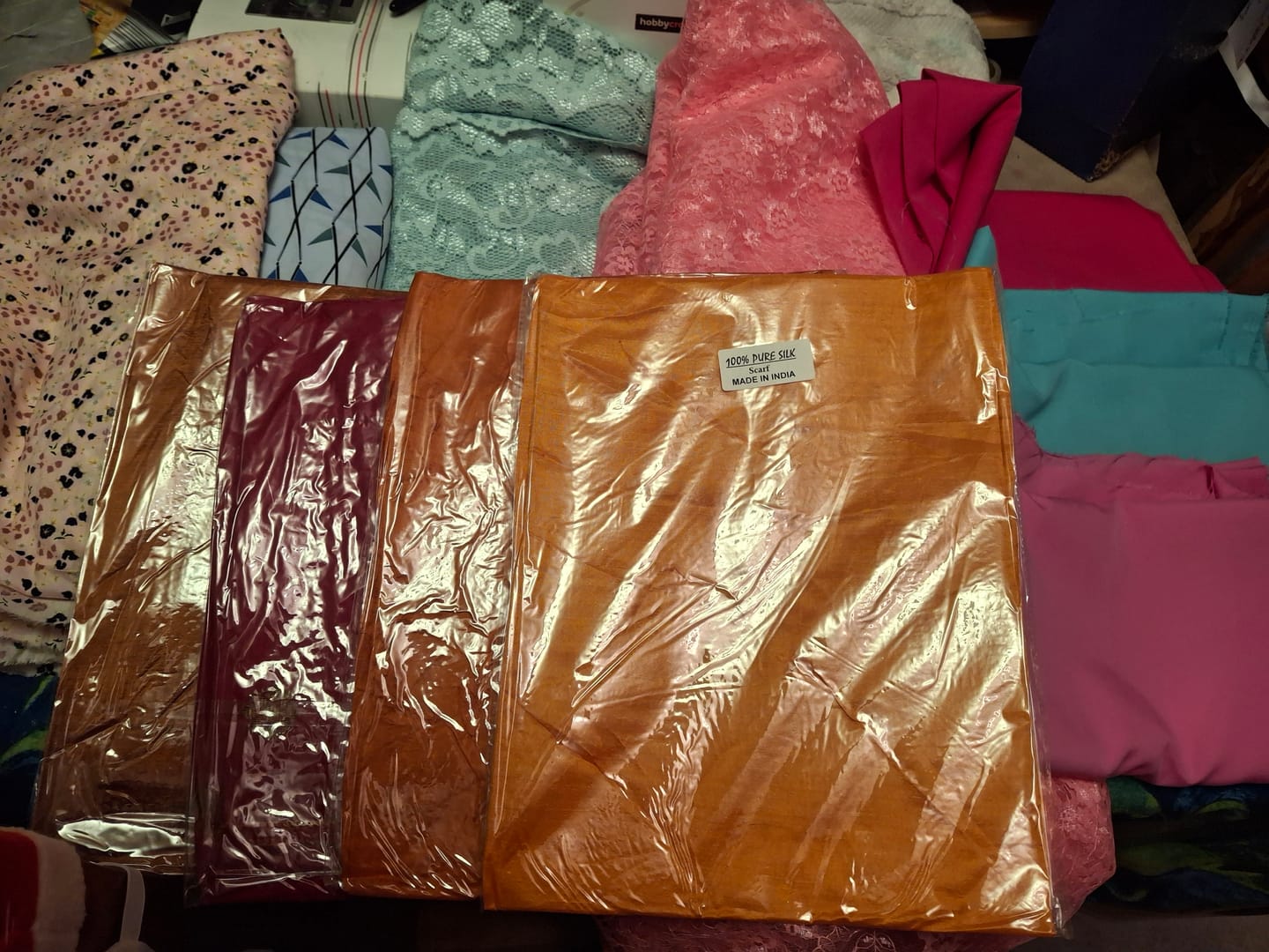 Customer photo review of Soft Touch American Crepe - 45" - 20 Variations Available