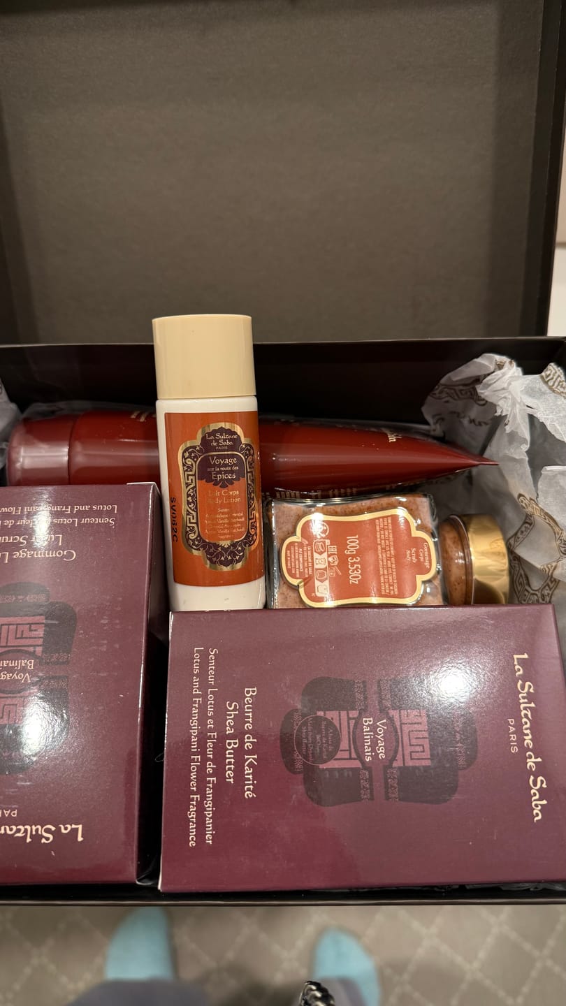 Customer photo review of Body Scrub - Ayurvedic Treatment - Amber Vanilla Patchouli Journey To The Spices Route