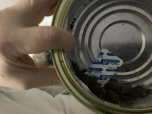 Customer photo review of Holiday Choco Covered Peanuts