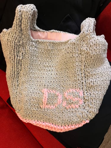 Customer photo review of KNITTING KIT PERSONAL SHOPPER