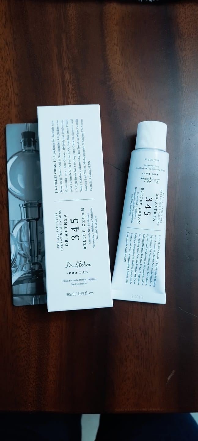 Customer photo review of 345 Relief Cream