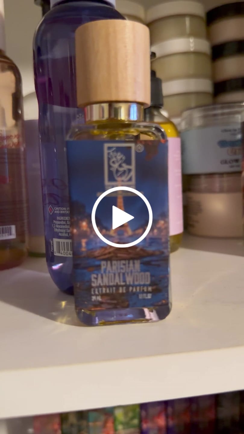 Customer video review of Parisian Sandalwood