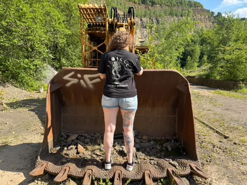 Customer photo review of Cosmic Dreamer - Oversized Shirt