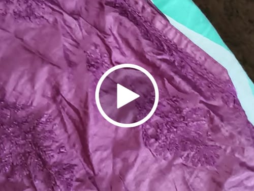 Customer video review of Jannat Mauve Pink Short Chanderi Kurta