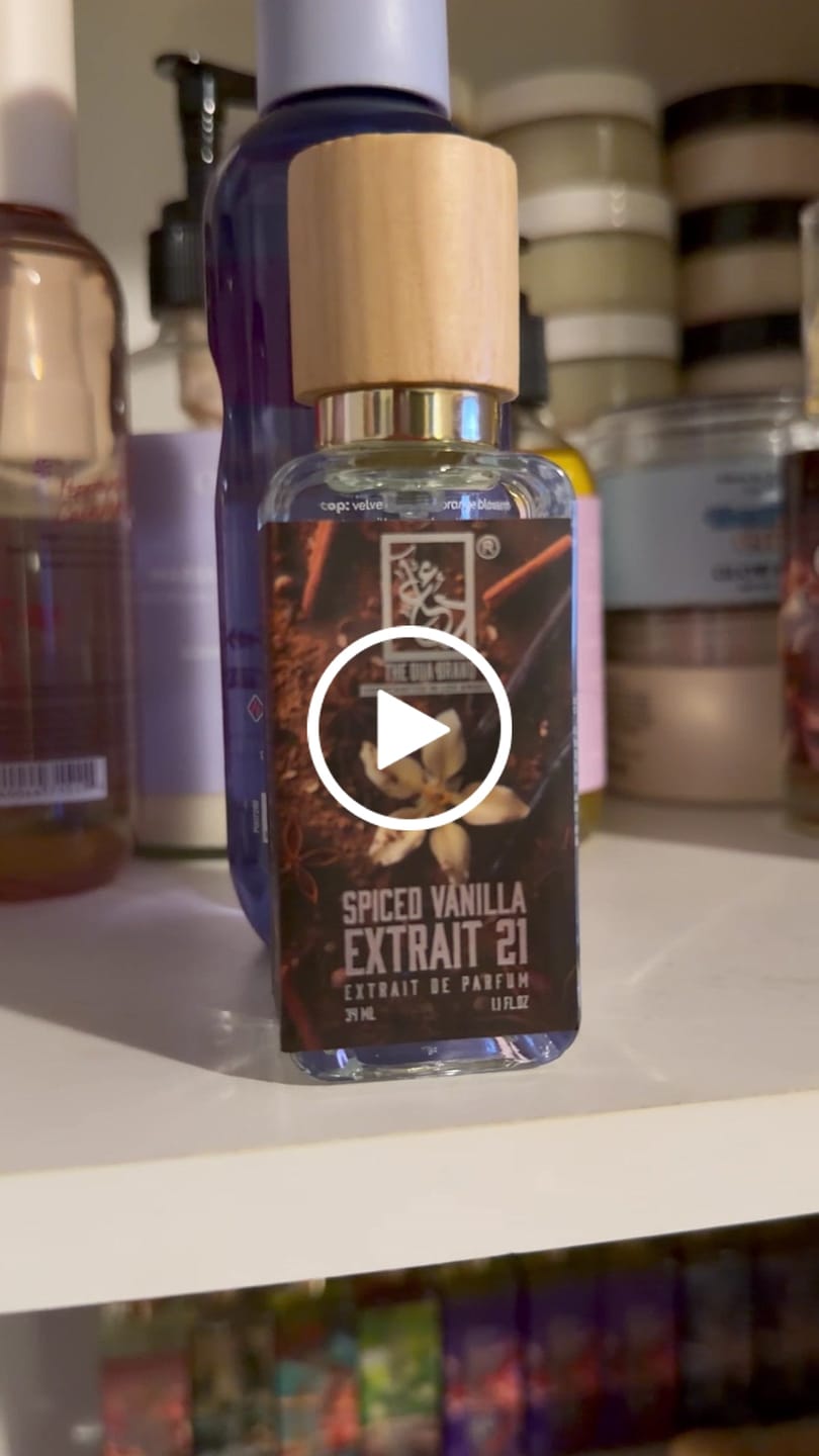 Customer video review of Spiced Vanilla Extrait 21