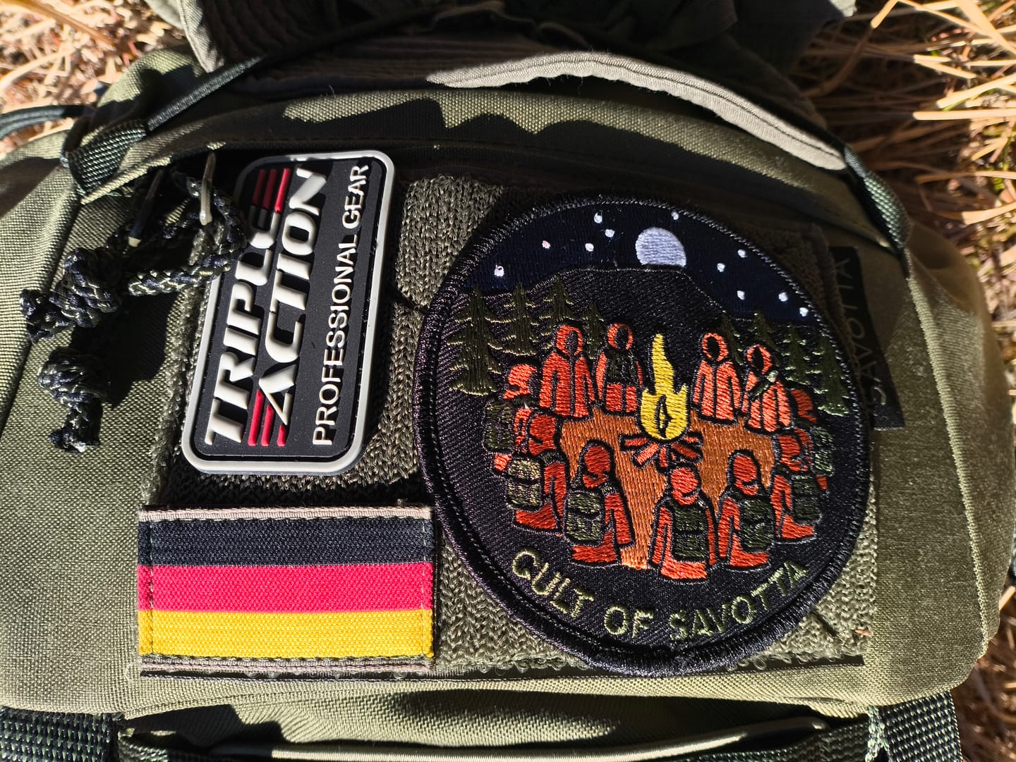 Customer photo review of Cult of Savotta patch