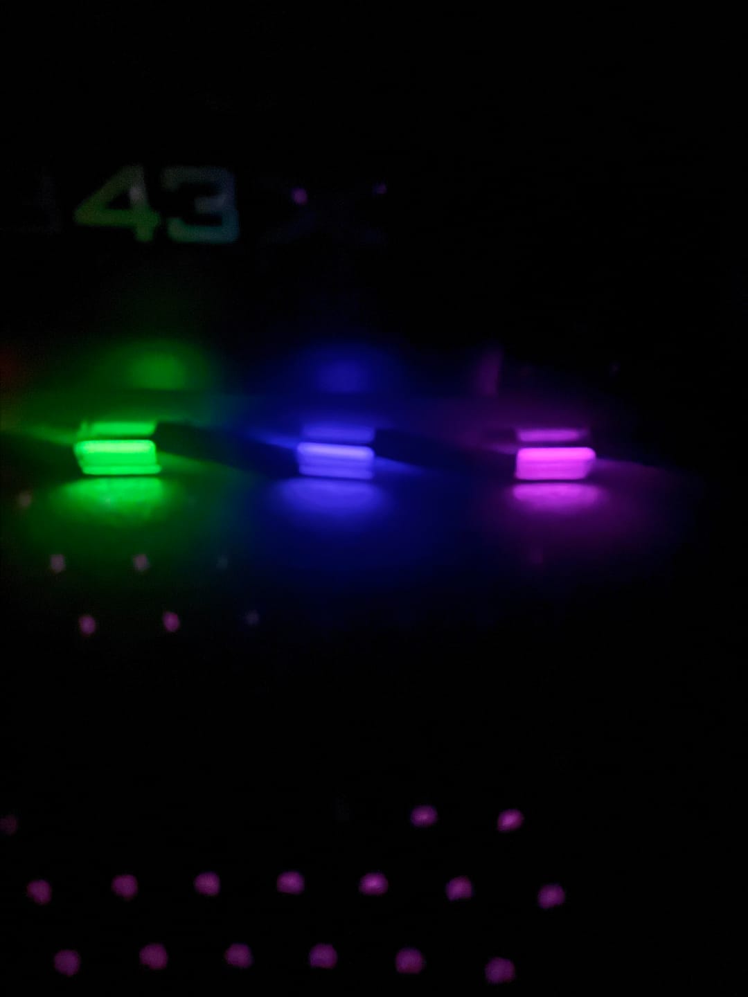 Customer photo review of Tritium Glow Fob