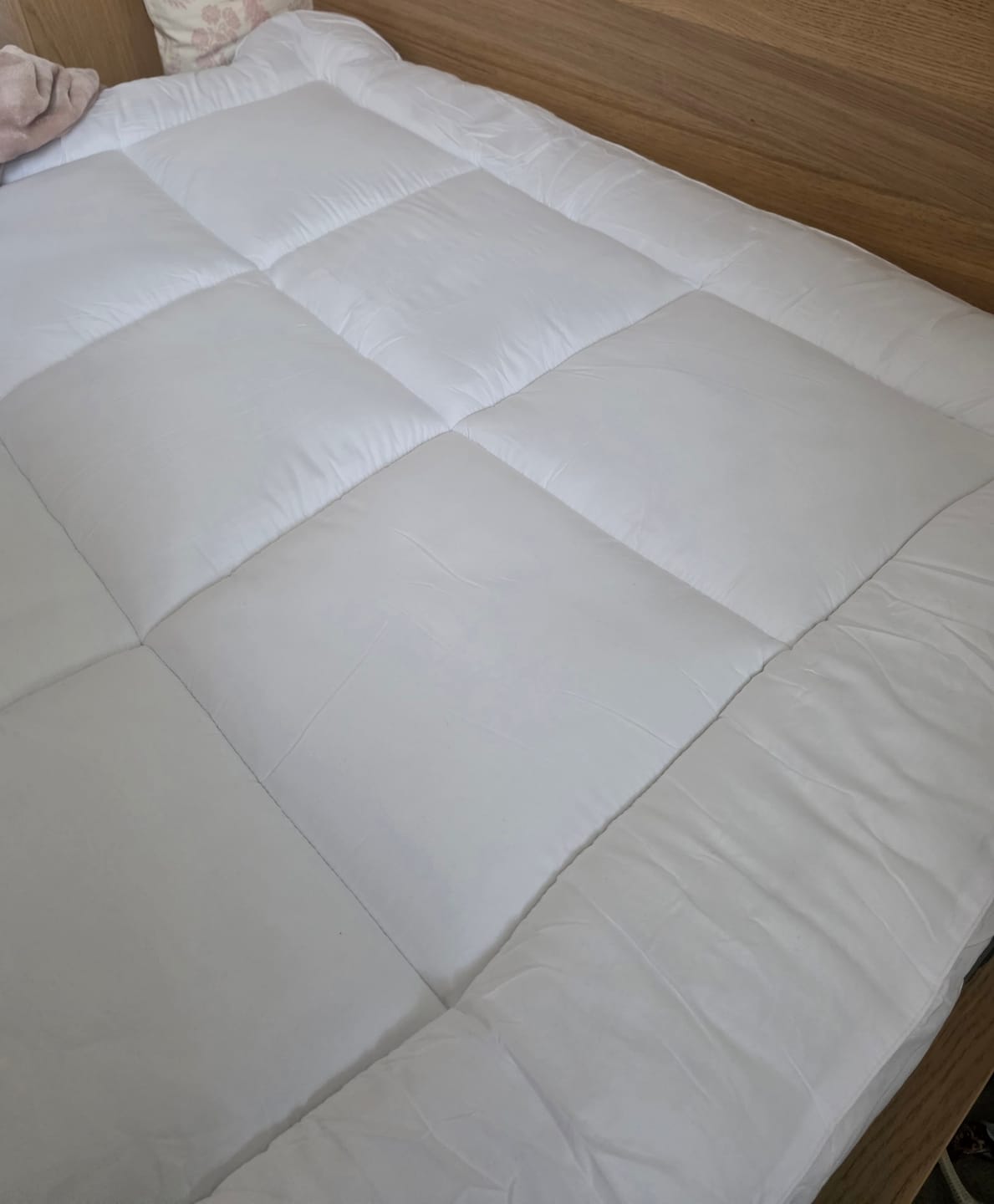 Customer photo review of CloudTopper™ Luxury Thick Mattress Topper