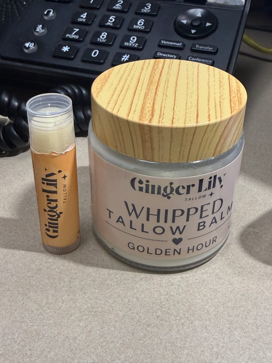 Customer photo review of Organic Whipped Tallow Balm