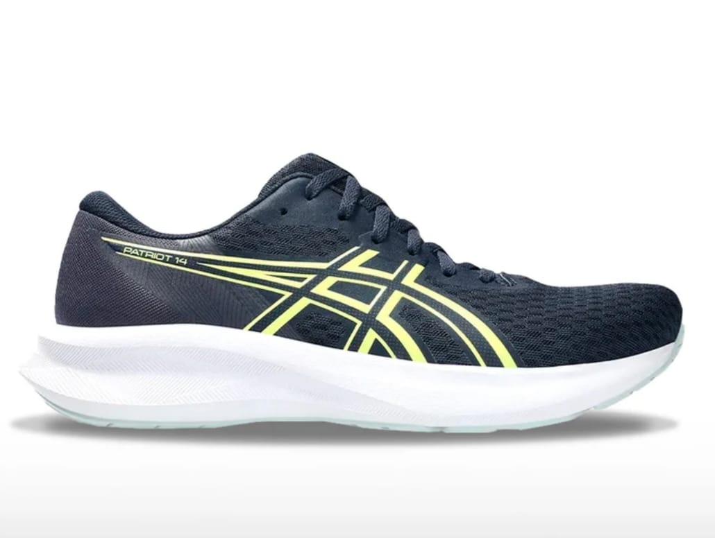 Customer photo review of Asics Patriot 14 Hombre Midnight Lucid Yellow