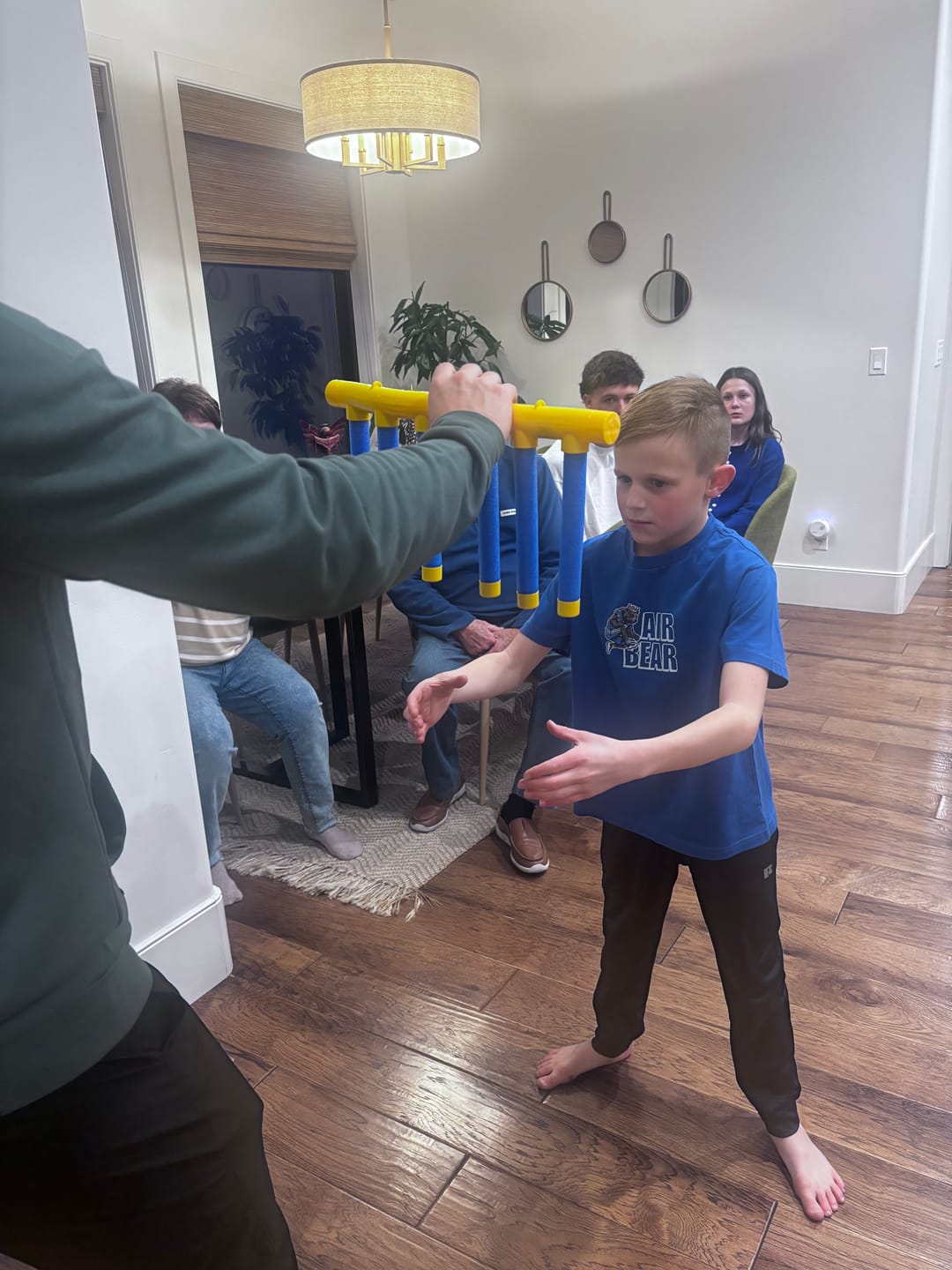 Customer photo review of LE BYU Air Bear Royal Blue Youth and Kids