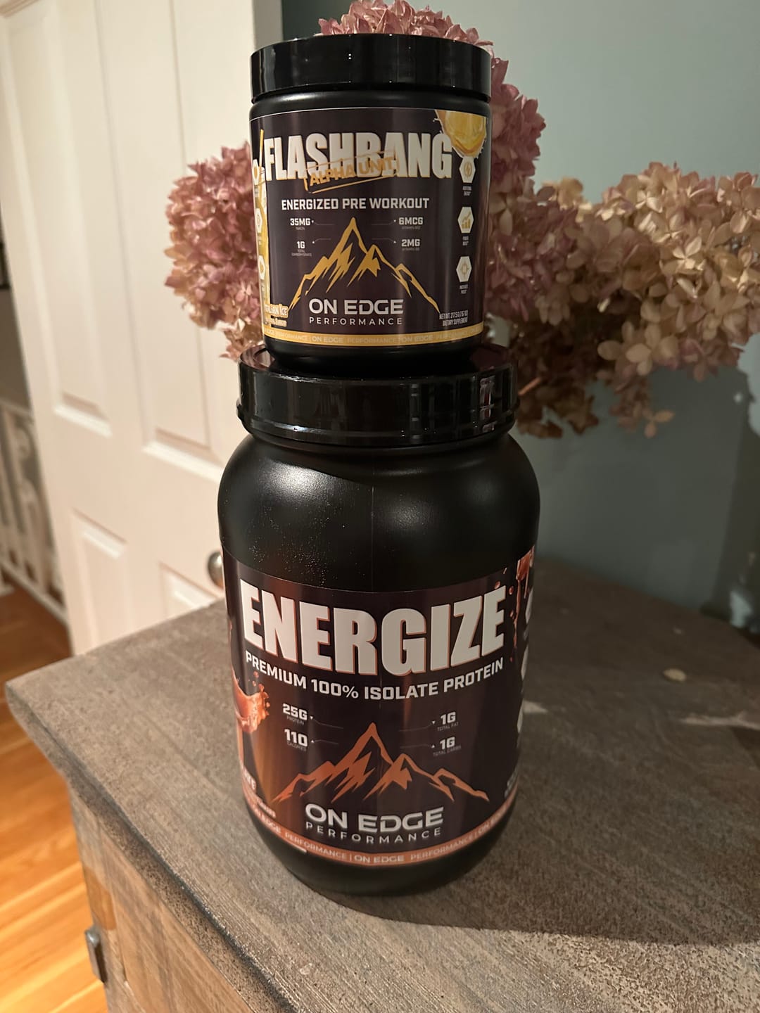 Customer photo review of FLASH BANG (Alpha Unit) ENERGIZED PREWORK - Lemonade