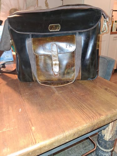 Customer photo review of Walker Office Travel Top Handle Bag