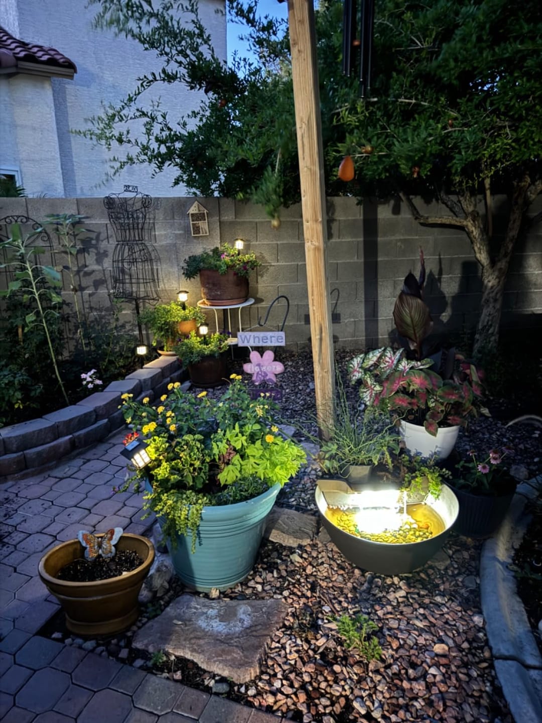 Customer photo review of BrightPath™ Solar Pathway Garden Light – Waterproof Outdoor LED Stake Light