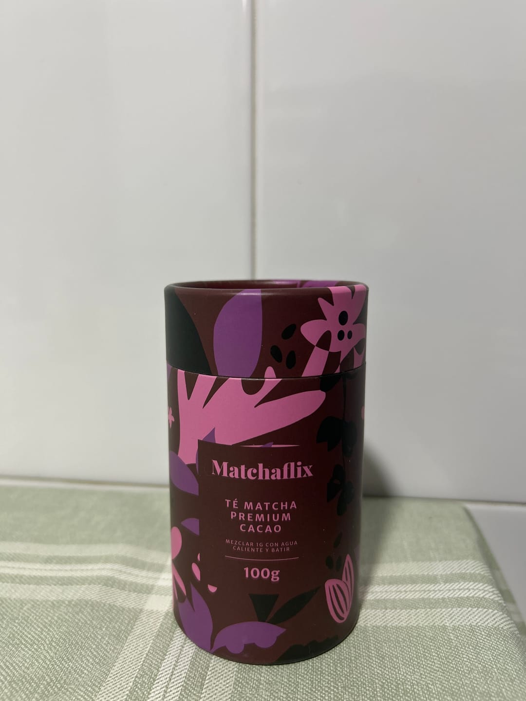 Customer photo review of Té Matcha Premium Cacao