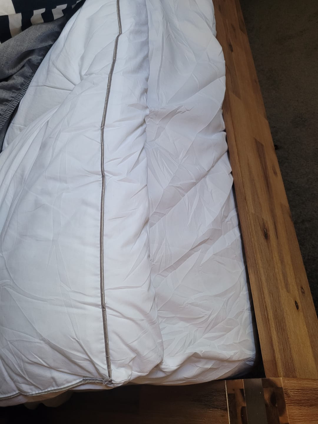 Customer photo review of Muscle Mat Luxury Mattress Topper