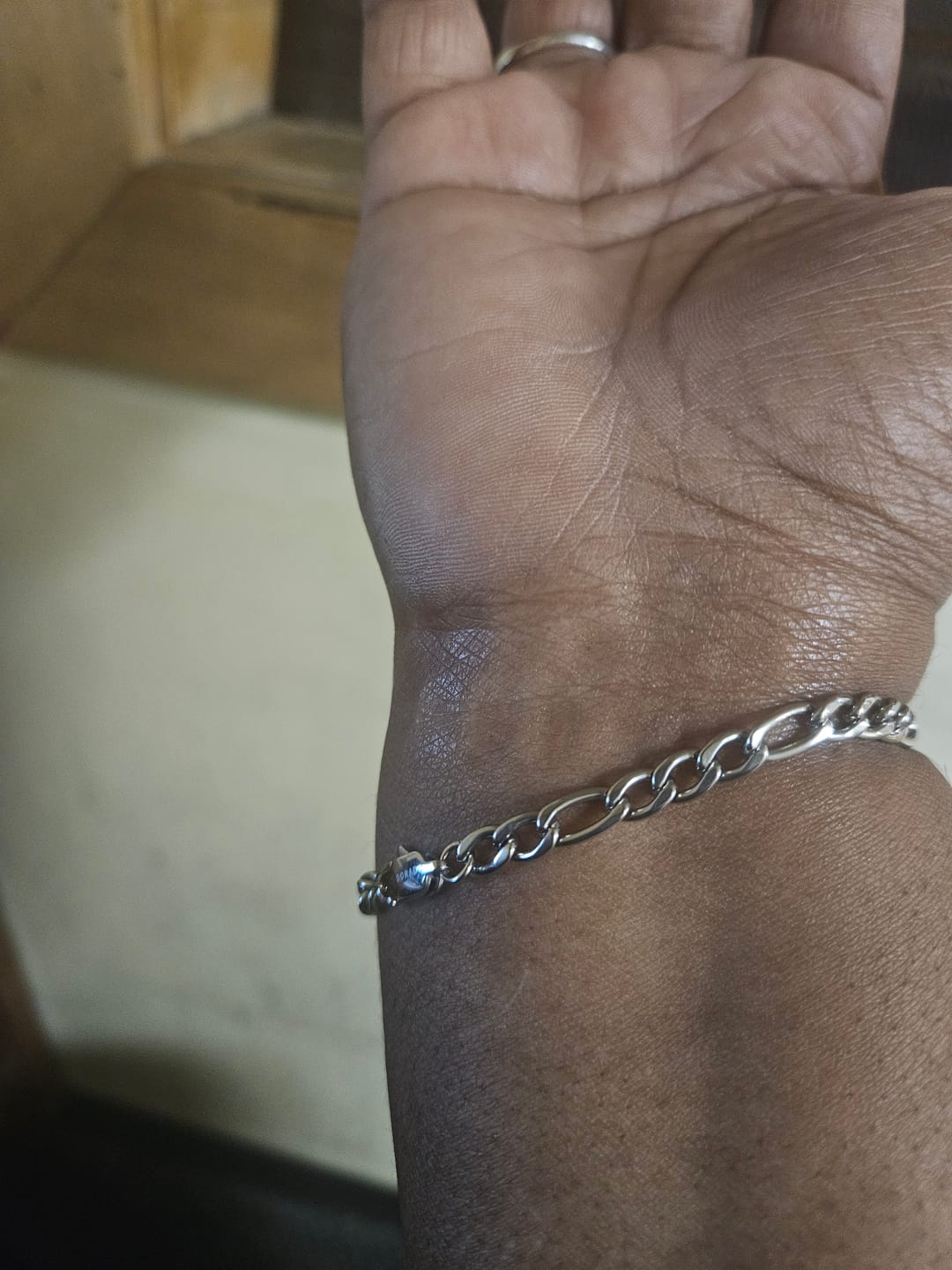 Customer photo review of Figaro Bracelet - 5mm