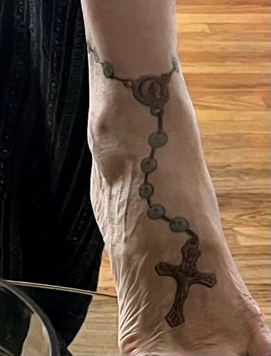 Customer photo review of Create Your Own Tattoo