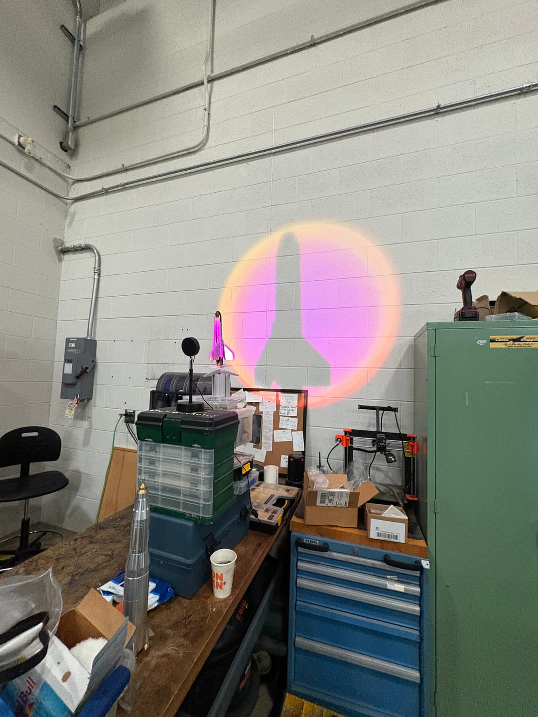 Customer photo review of Golden Hour Sunset Lamp