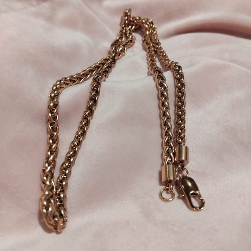 Customer photo review of Wheat Chain Gold | 5mm