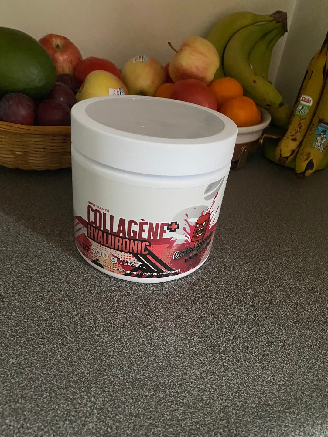 Customer photo review of Shop Santé - Collagène Marin + Acide Hyaluronique - 500g