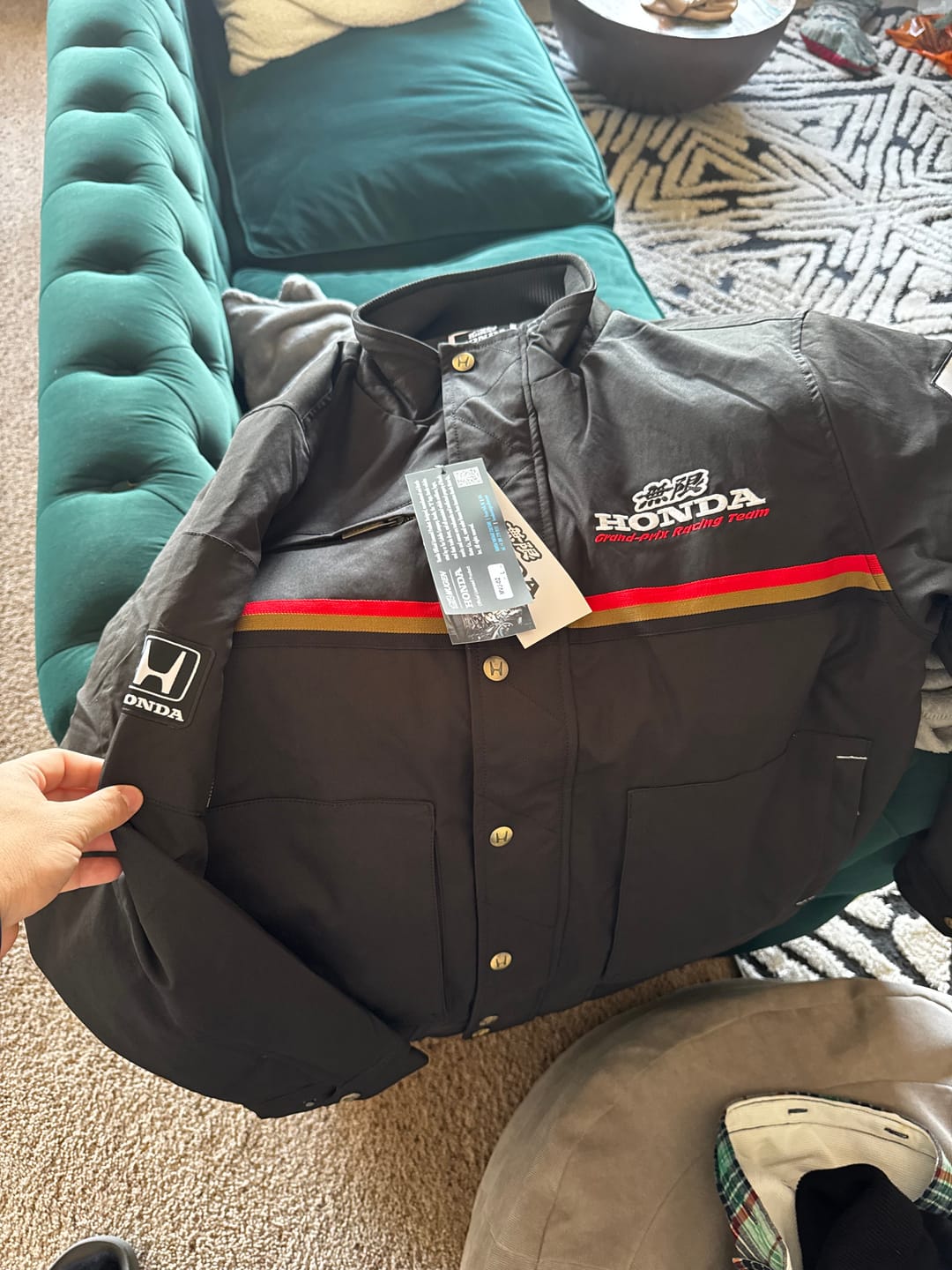 Customer photo review of 1996 Mugen-Honda F1 Team Heavyweight Jacket