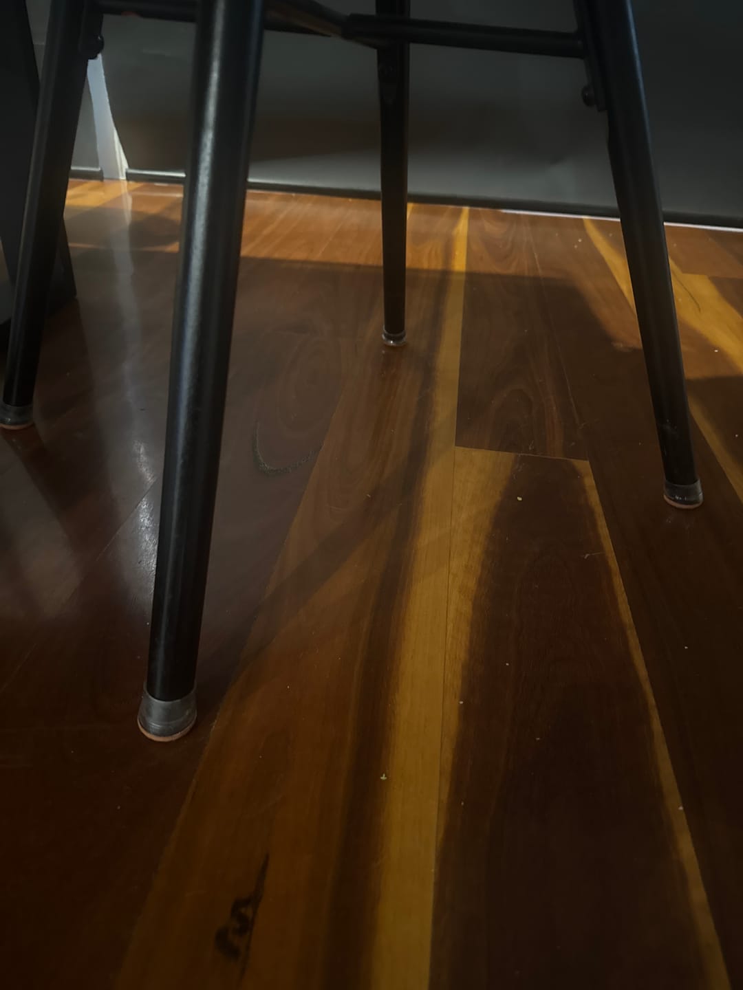 Customer photo review of Groovy Flex Silicone Felt Chair Leg Protectors | Stretchy Edition