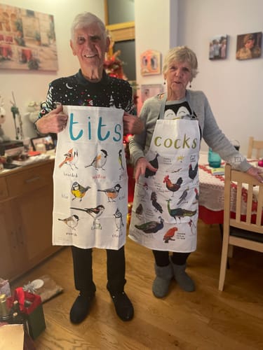 Customer photo review of Cocks Apron