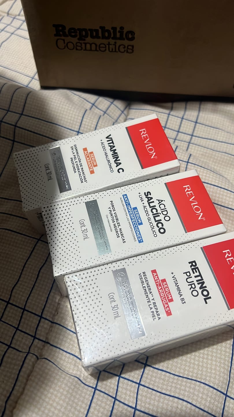 Customer photo review of Serum Vitamina C Revlon
