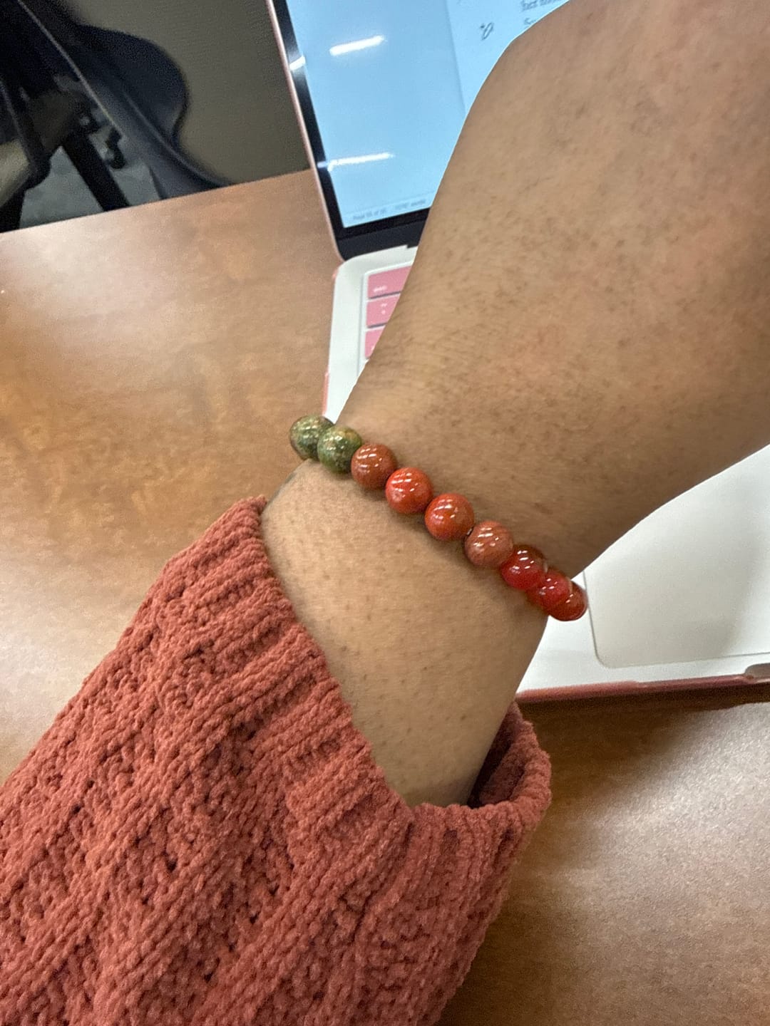 Customer photo review of LunaCalm Bracelet