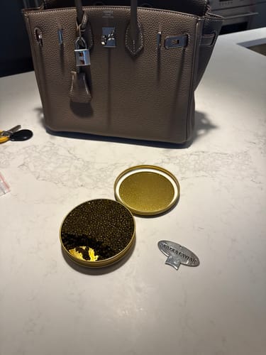 Customer photo review of "Russian Czar" Beluga Sturgeon Caviar
