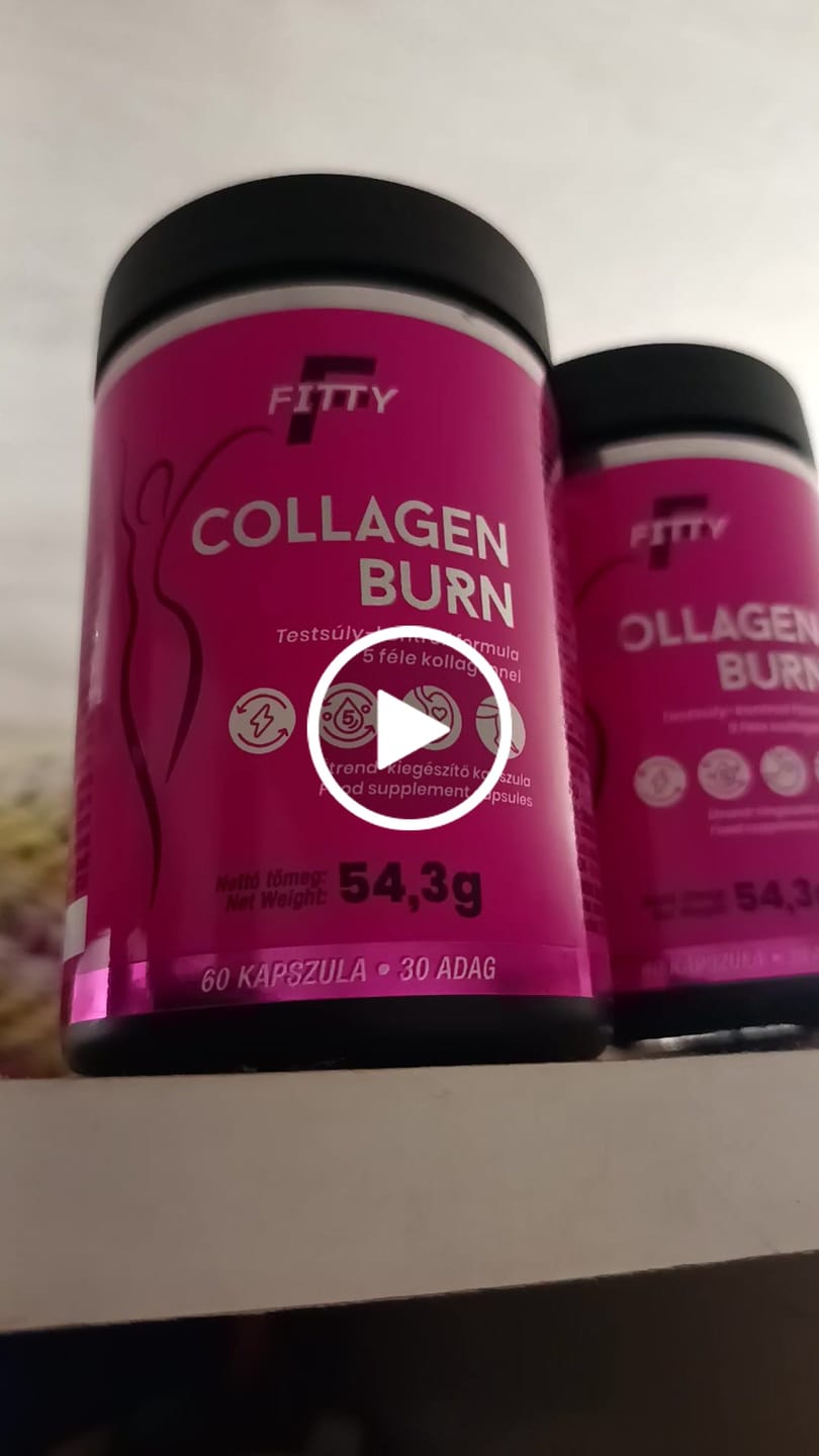 Customer video review of 30 napos életmódváltó kihívás - Collagen Burn