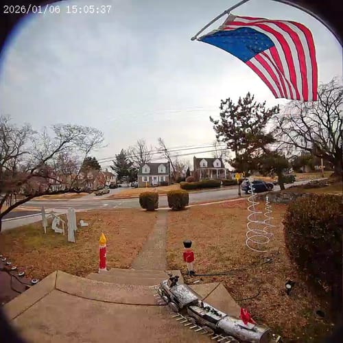 Customer photo review of 3' x 5' American Flag