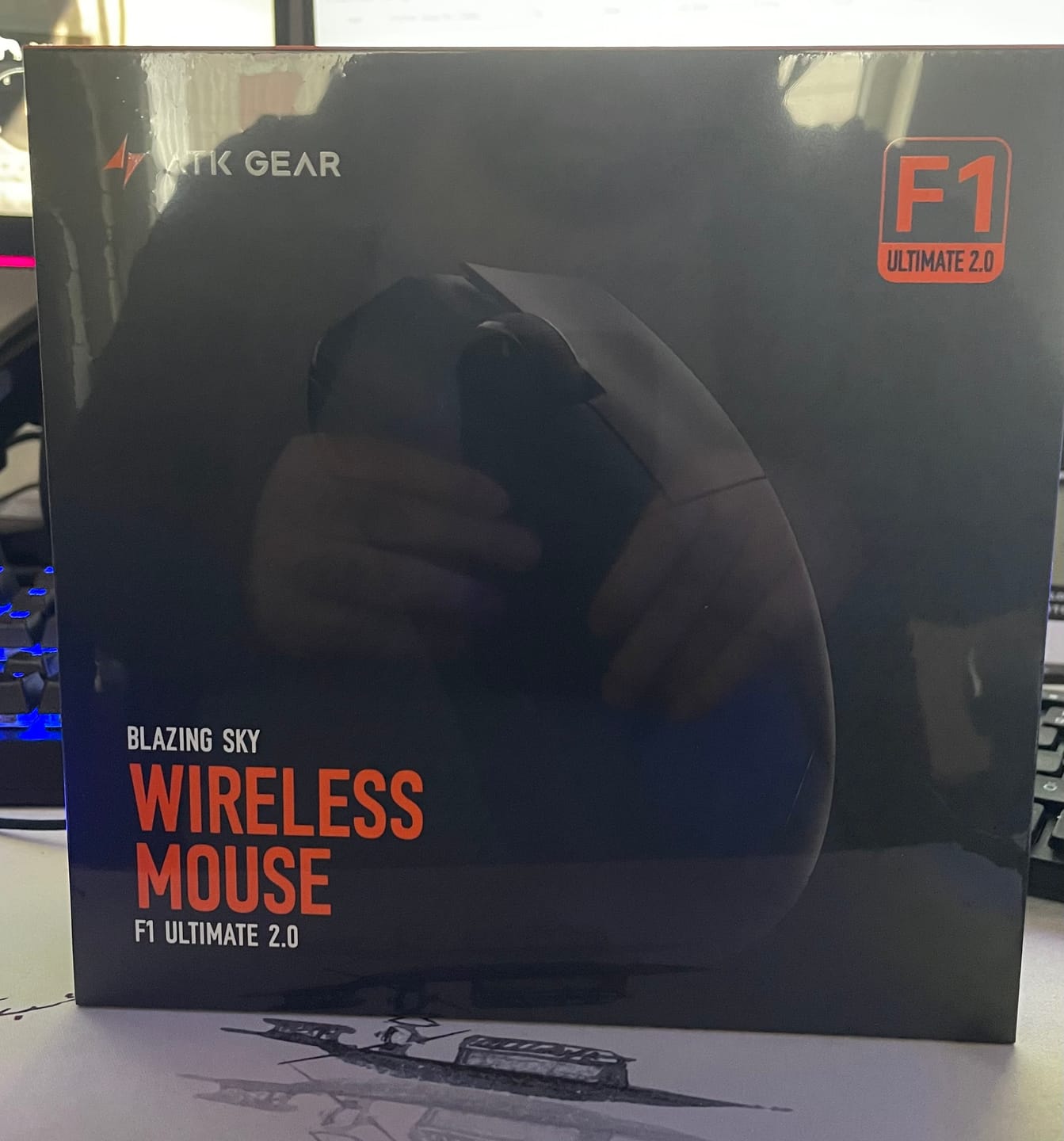 Customer photo review of ATK Blazing Sky F1 V2 Wireless Mouse