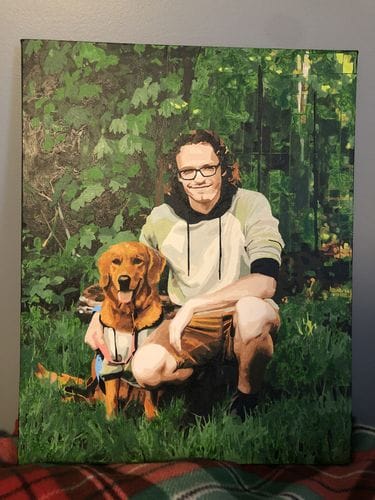 Customer photo review of Paint with Number® Custom Kit (Made in USA | Ships From USA)