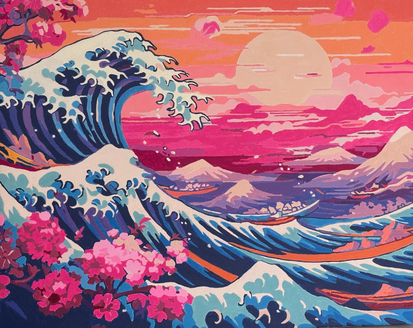 Customer photo review of Wave of Kanagawa
