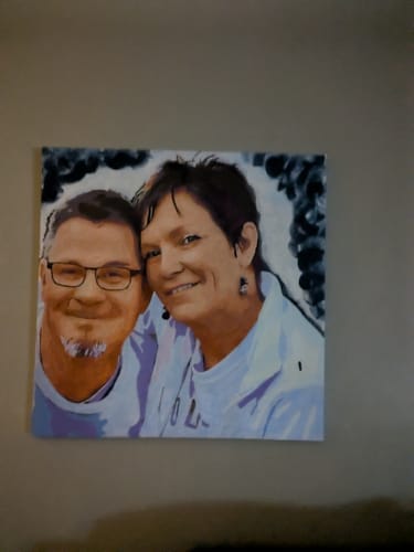 Customer photo review of Paint with Number® Custom Kit (Made in USA | Ships From USA)