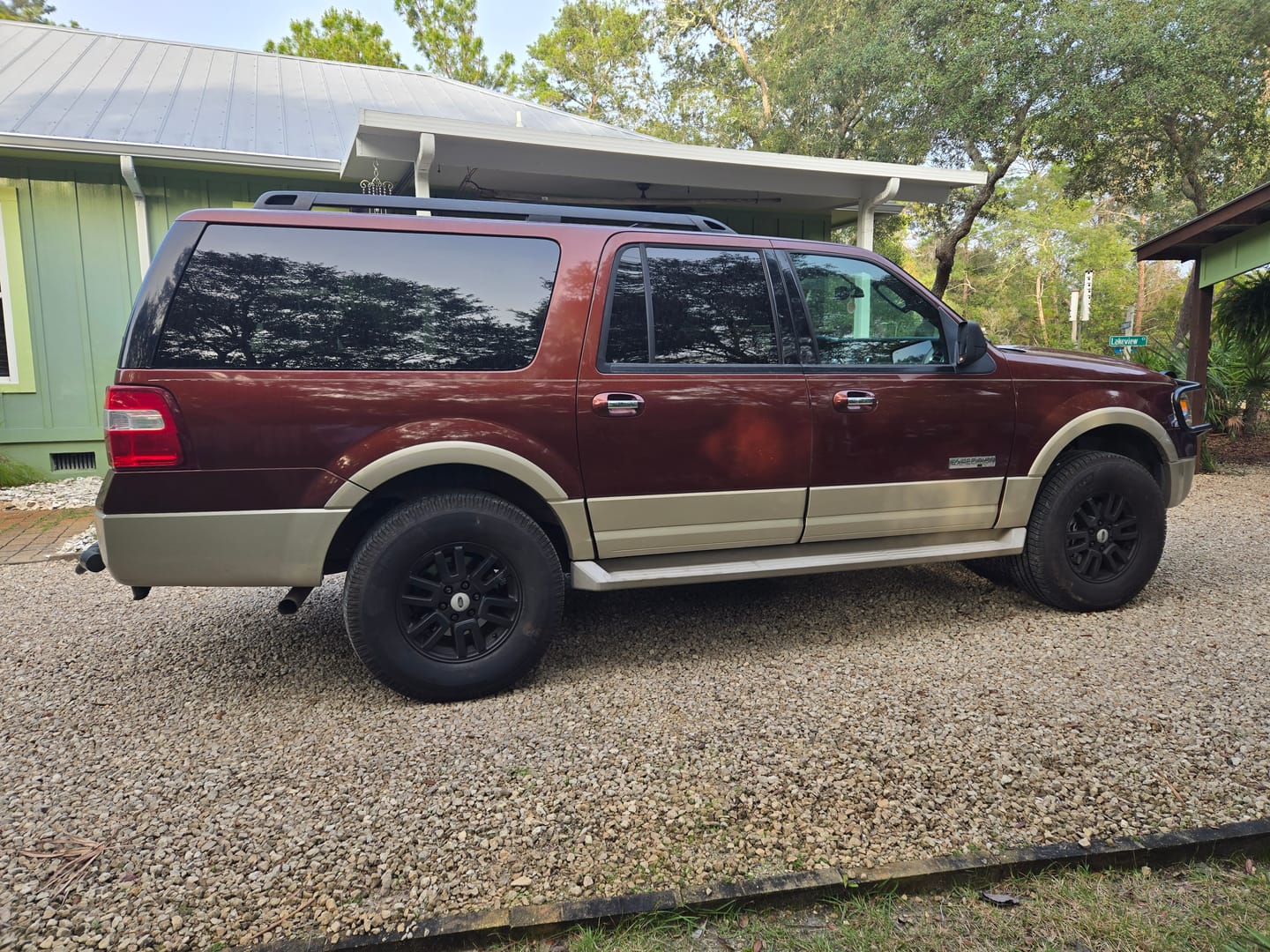 Customer photo review of 2007-2013 Ford Expedition EL Rear Suspension Conversion Kit (FU3RB)