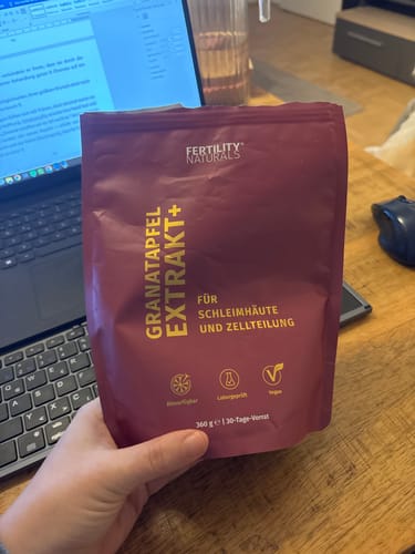 Customer photo review of Granatapfel Extrakt+ (verbesserte Formel)